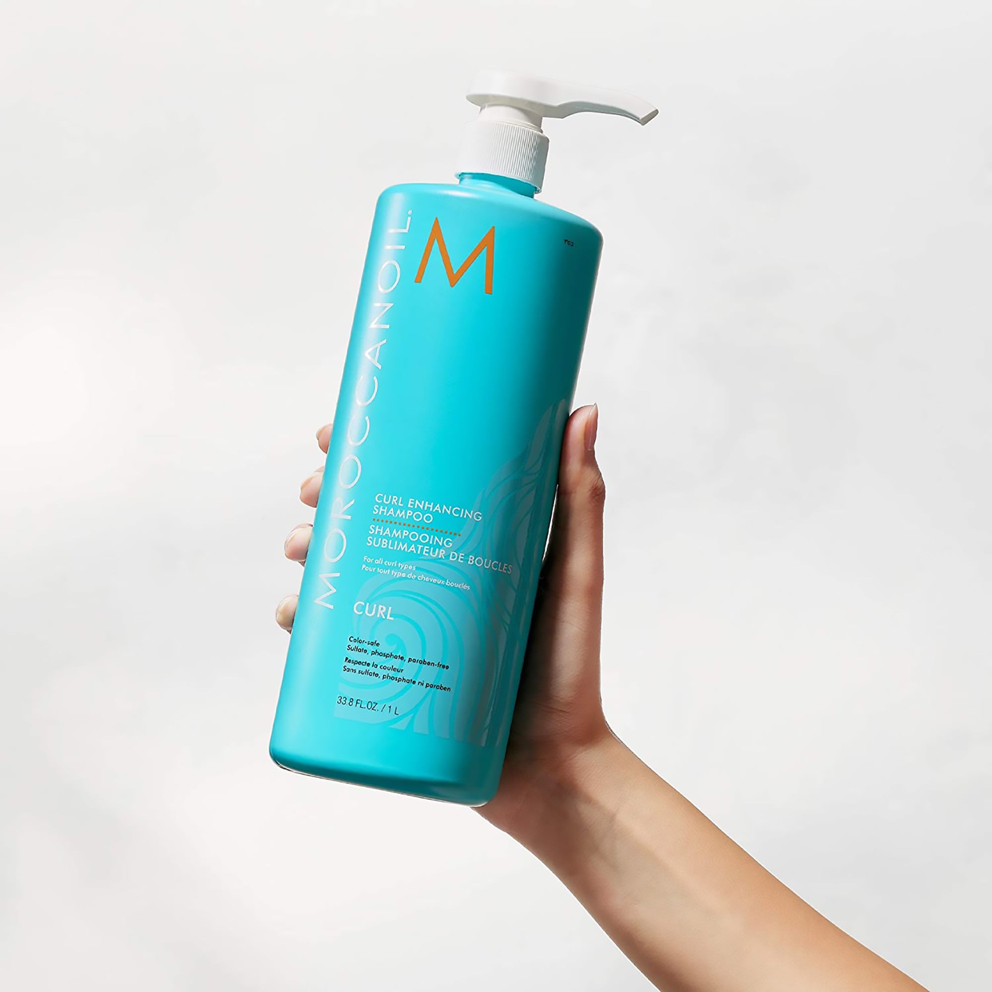 Moroccanoil Curl Enhancing Shampoo and Conditioner Liter Duo / 33OZ