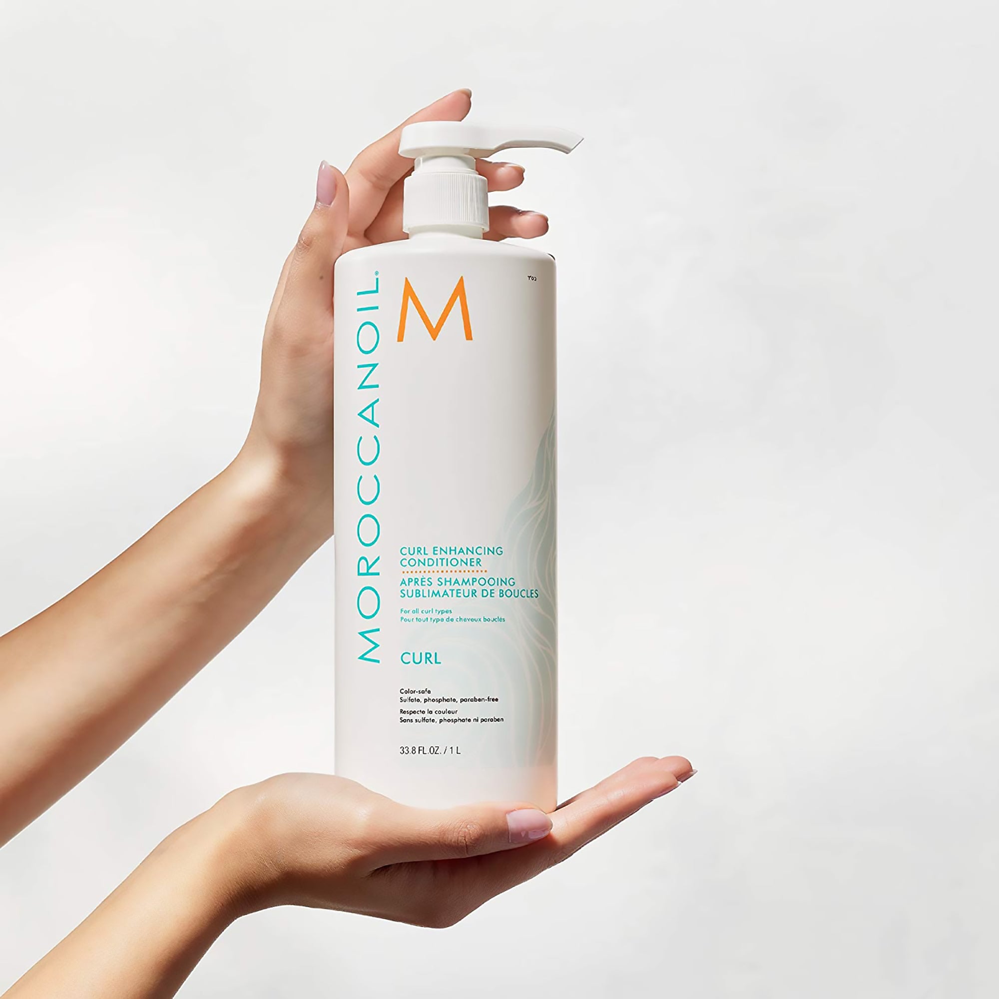 Moroccanoil Curl Enhancing Shampoo and Conditioner Liter Duo / 33OZ