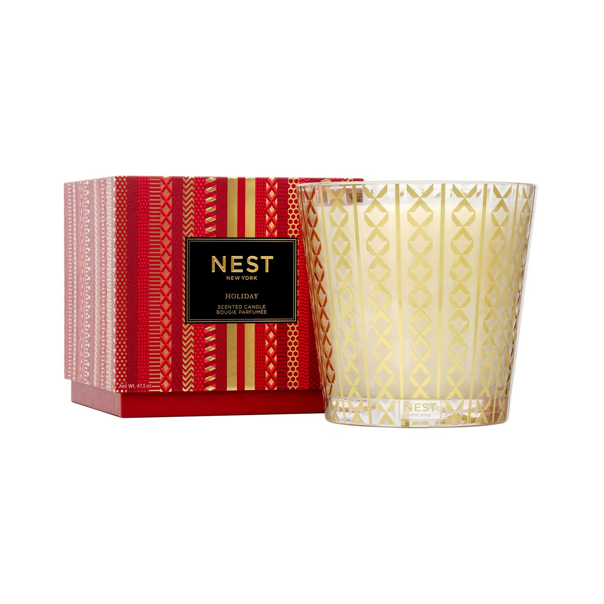 Nest Holiday Luxury 4-Wick Candle 47.3oz
