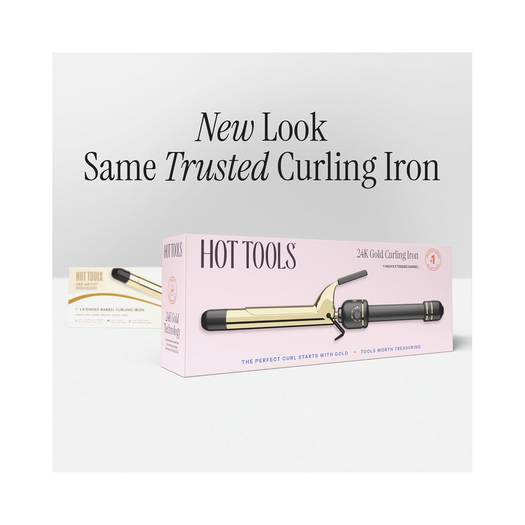 Hot Tools 24K Extended Barrel Curling Iron / 5/8 Inch thumbnail 12
