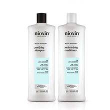 Nioxin Scalp Recovery Purifying Shampoo and Moisturizing Conditioner Liter Duo ($120 Value) / 33.8OZ