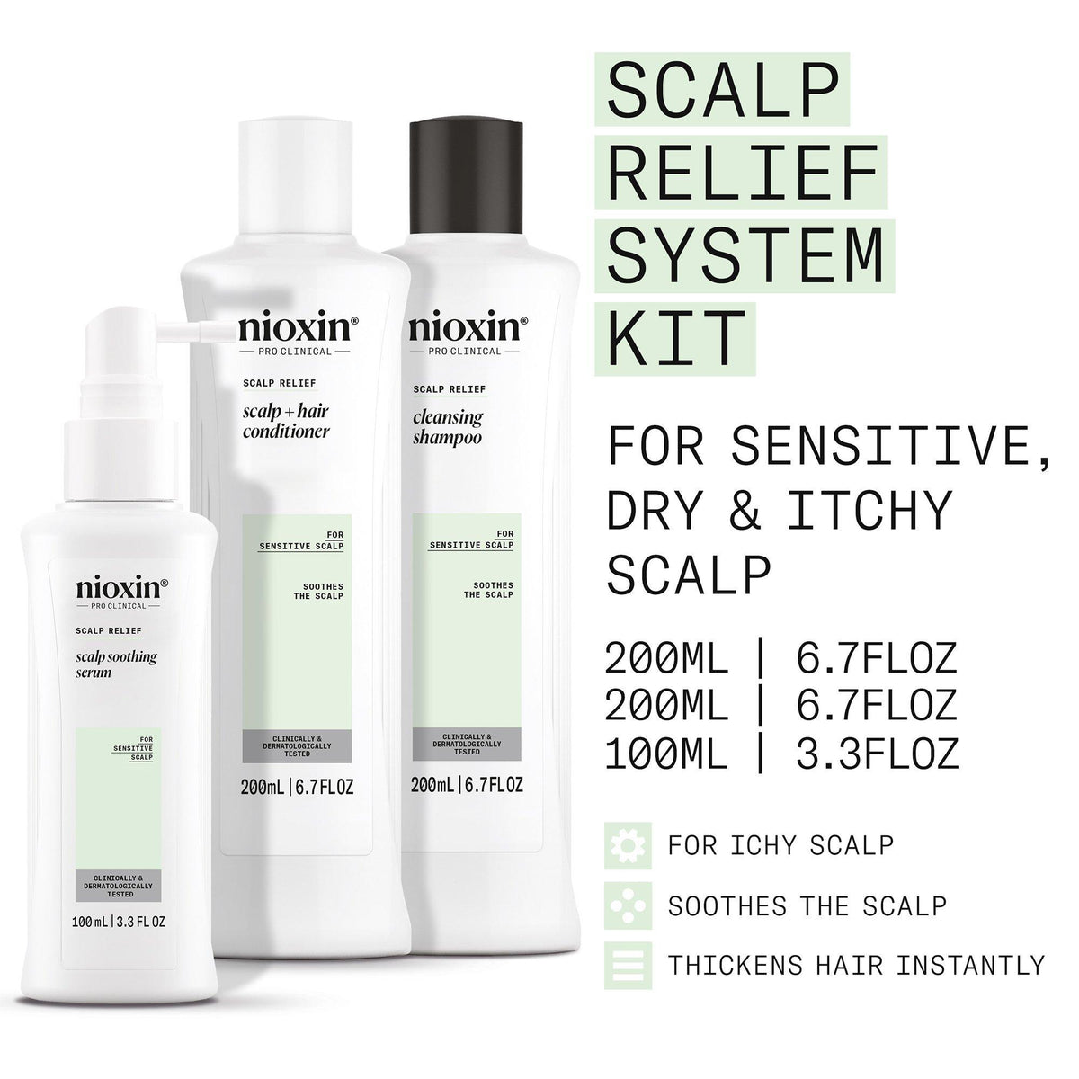 Nioxin Scalp Relief System Kit / KIT, image 28351320850582