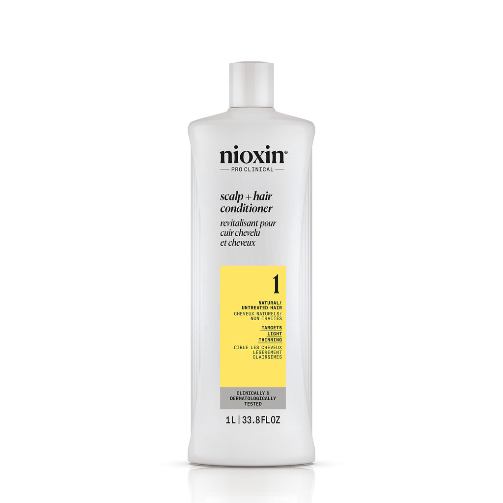 Nioxin System 1 Scalp + Hair Shampoo and Conditioner Liter Duo ($104 Value) / 33.8OZ thumbnail 5
