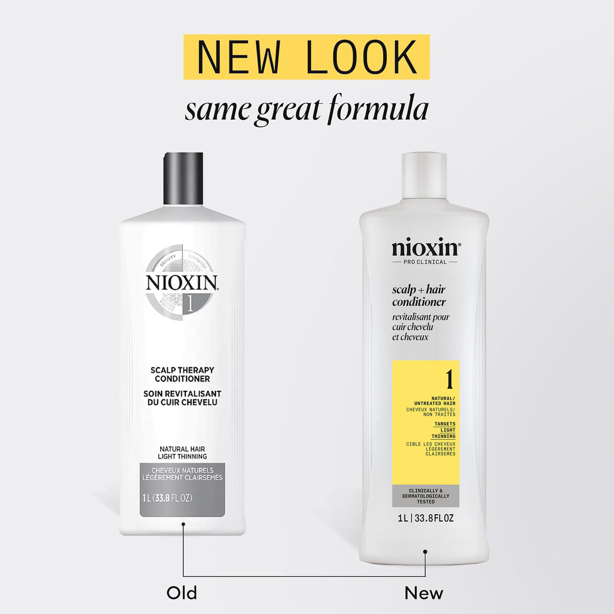 Nioxin System 1 Scalp + Hair Shampoo and Conditioner Liter Duo ($104 Value) / 33.8OZ, image 28186466287766