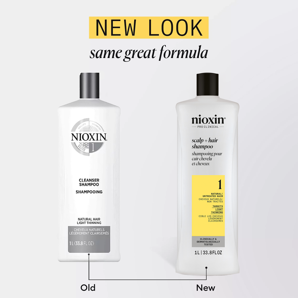 Nioxin System 1 Scalp + Hair Shampoo and Conditioner Liter Duo ($104 Value) / 33.8OZ, image 28186466222230