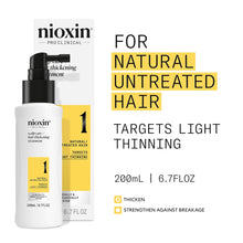 Nioxin System 1 Scalp Care + Hair Thickening Treatment / 6.7OZ