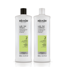 Nioxin System 2 Scalp + Hair Shampoo and Conditioner 16oz Duo ($70 Value) / 16.9OZ