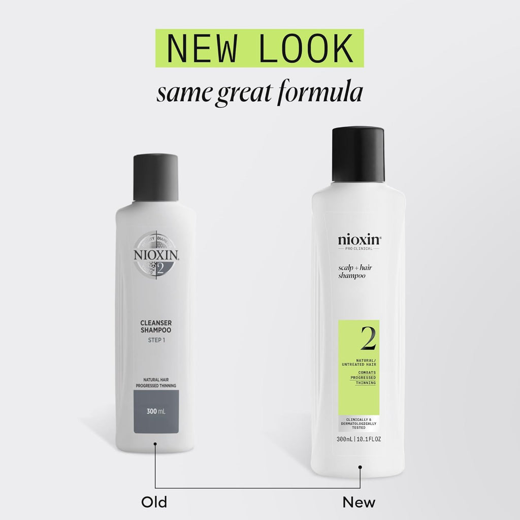 Nioxin System 2 Scalp + Hair Shampoo and Conditioner 10oz Duo ($52 Value) / 10.1OZ thumbnail 4