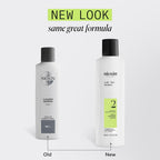 Nioxin System 2 Scalp + Hair Shampoo and Conditioner 10oz Duo ($52 Value) / 10.1OZ