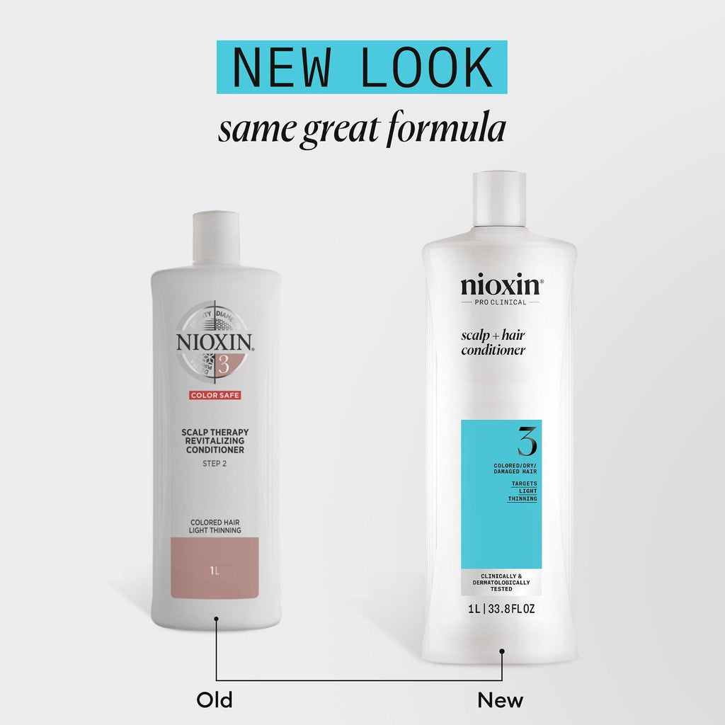 Nioxin System 3 Scalp Care + Hair Conditioner / 33.8OZ thumbnail 12