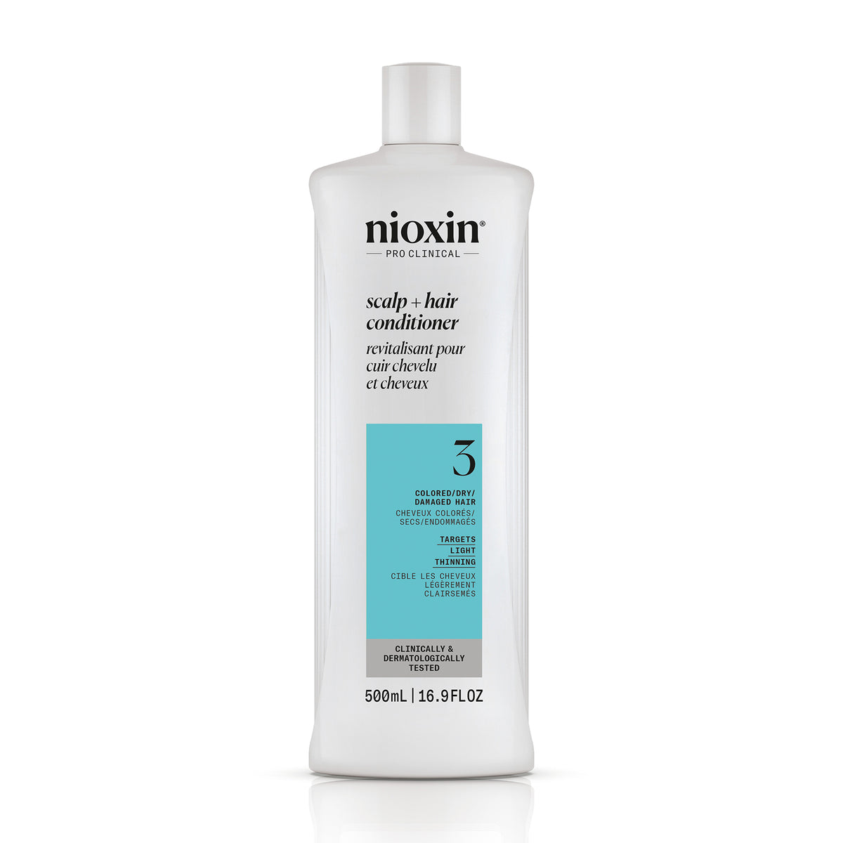 Nioxin System 3 Scalp Care + Hair Conditioner / 16.9OZ, image 28384830947478