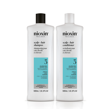 Nioxin System 3 Scalp + Hair Shampoo and Conditioner 16oz Duo ($70 Value) / 16.9OZ