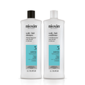 Nioxin System 3 Scalp + Hair Shampoo and Conditioner Liter Duo ($104 Value) / 33.8OZ