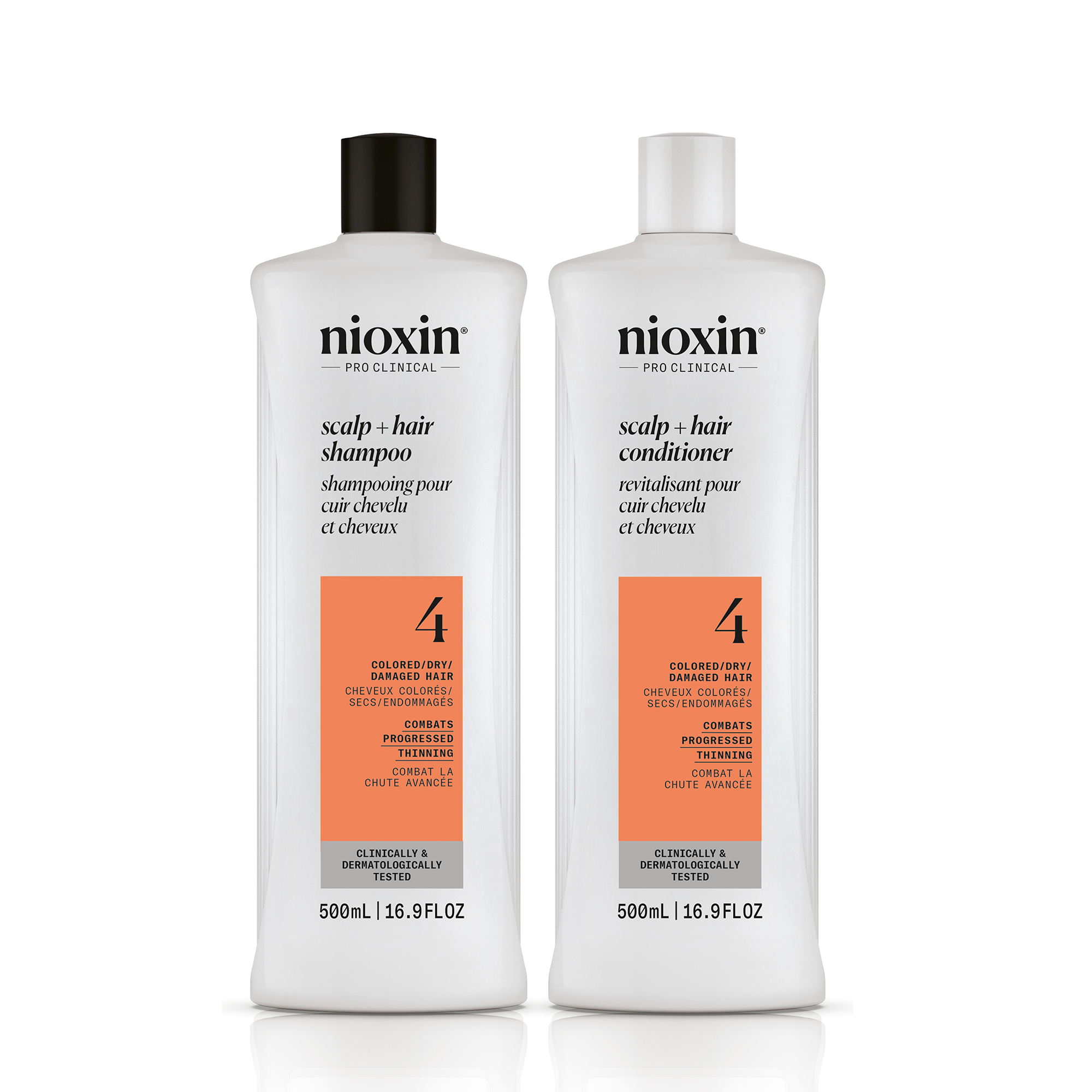 Nioxin System 4 Scalp + Hair Shampoo and Conditioner 16oz Duo ($70 Value) / 16.9OZ