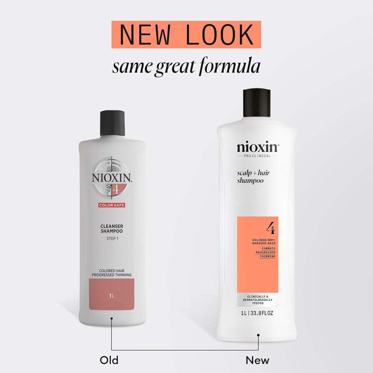 Nioxin System 4 Scalp + Hair Shampoo / 33.8OZ, image 28384968540310