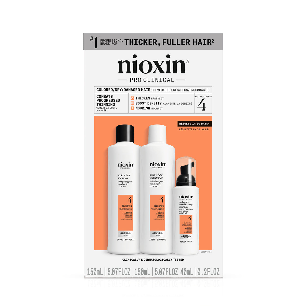 Nioxin System 4 Trial Kit / KIT, image 28385032896662