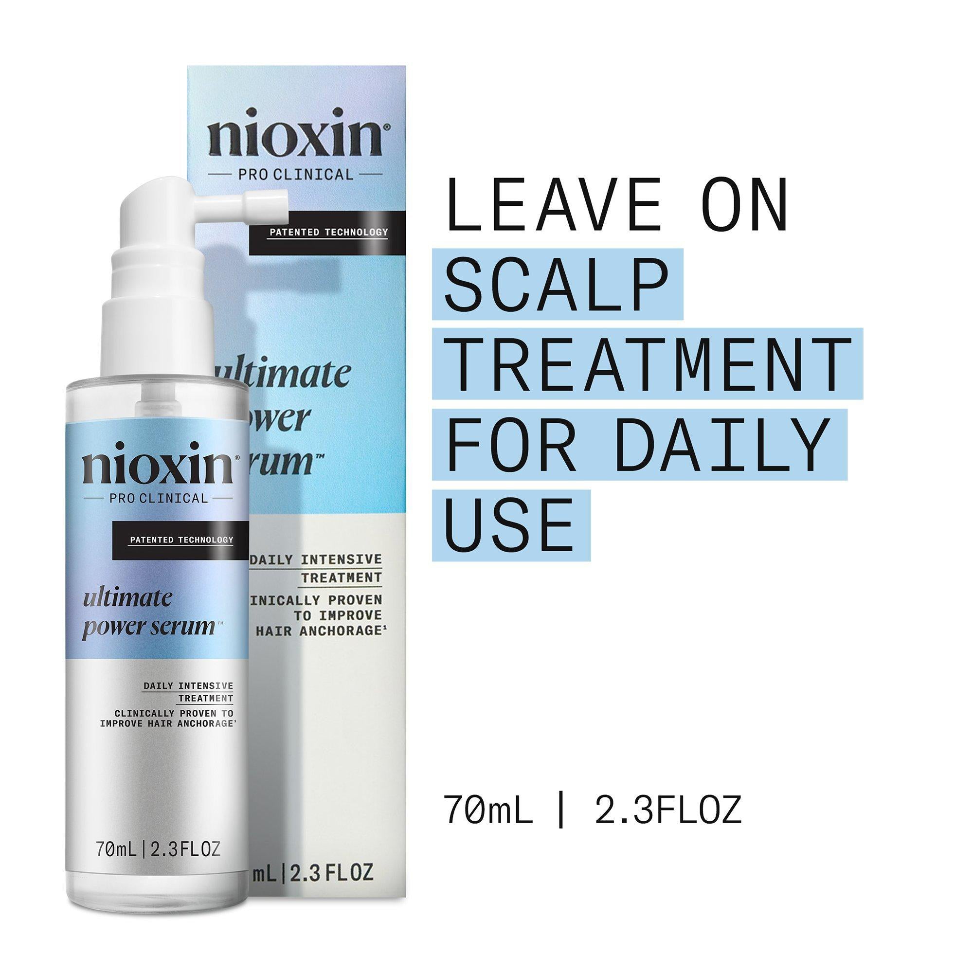 Nioxin Ultimate Power Hair Fall Defense Serum / 2.3OZ