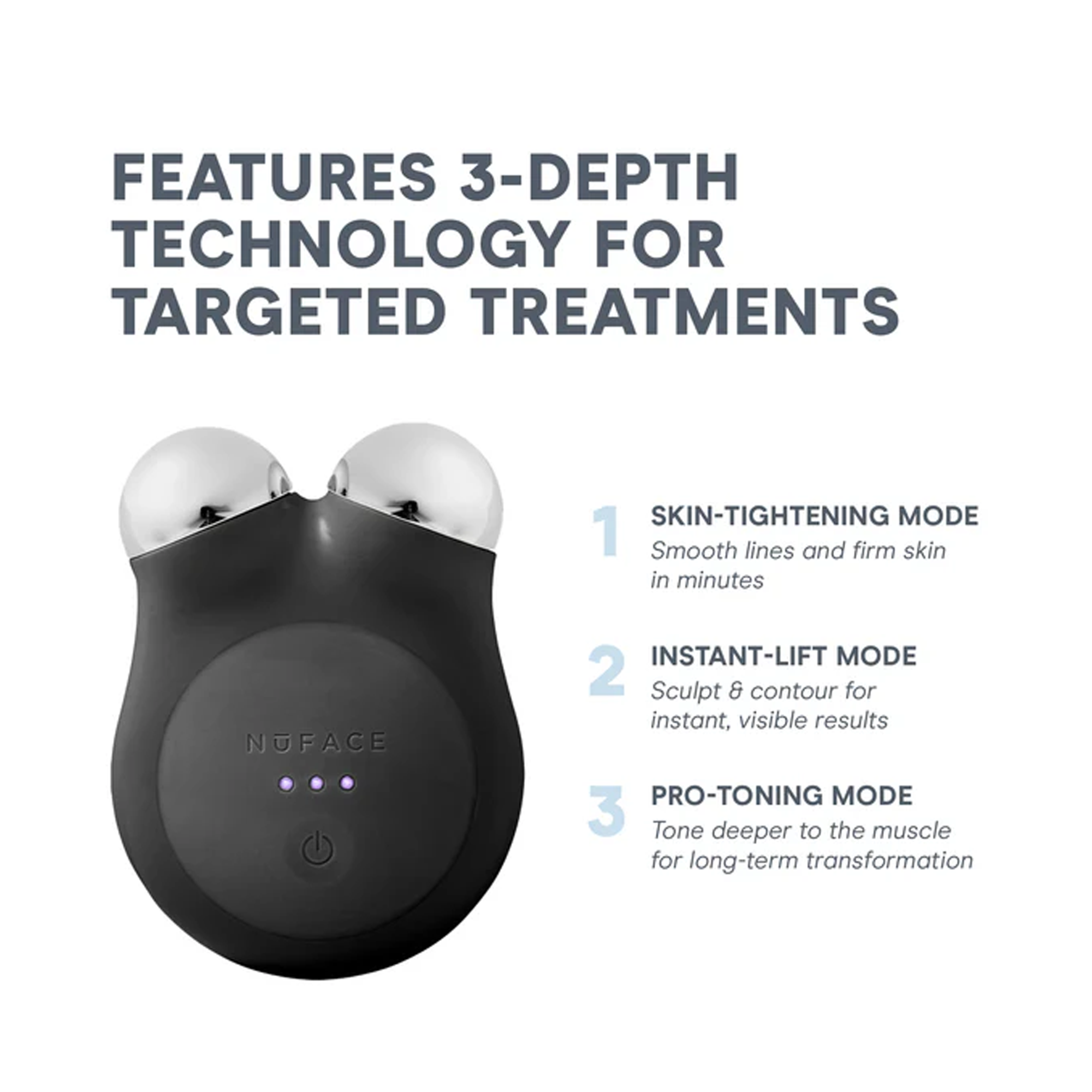 NuFace_Mini_Plus_Midnight_Black / Midnight Black