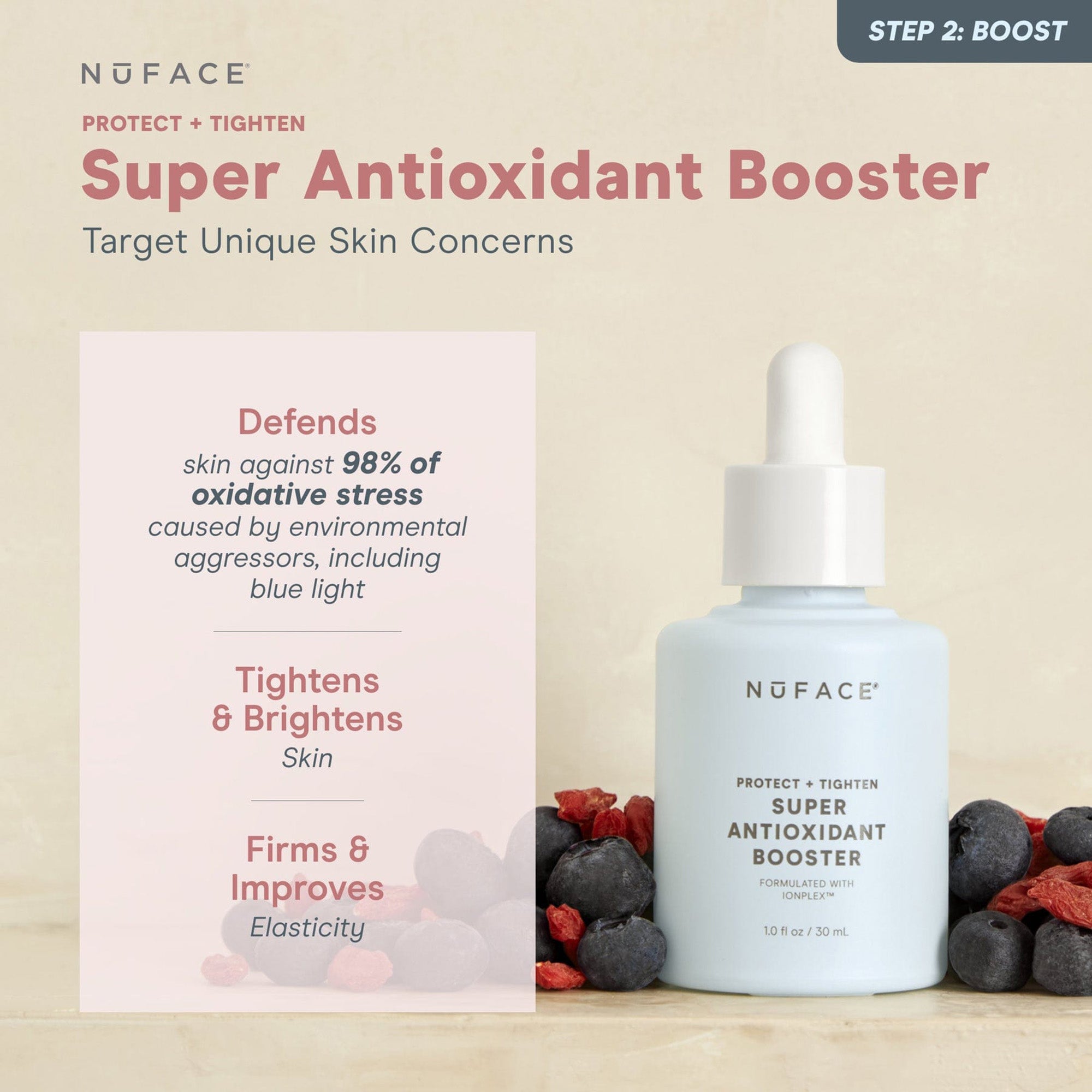Nuface Super Antioxidant Booster / 1OZ