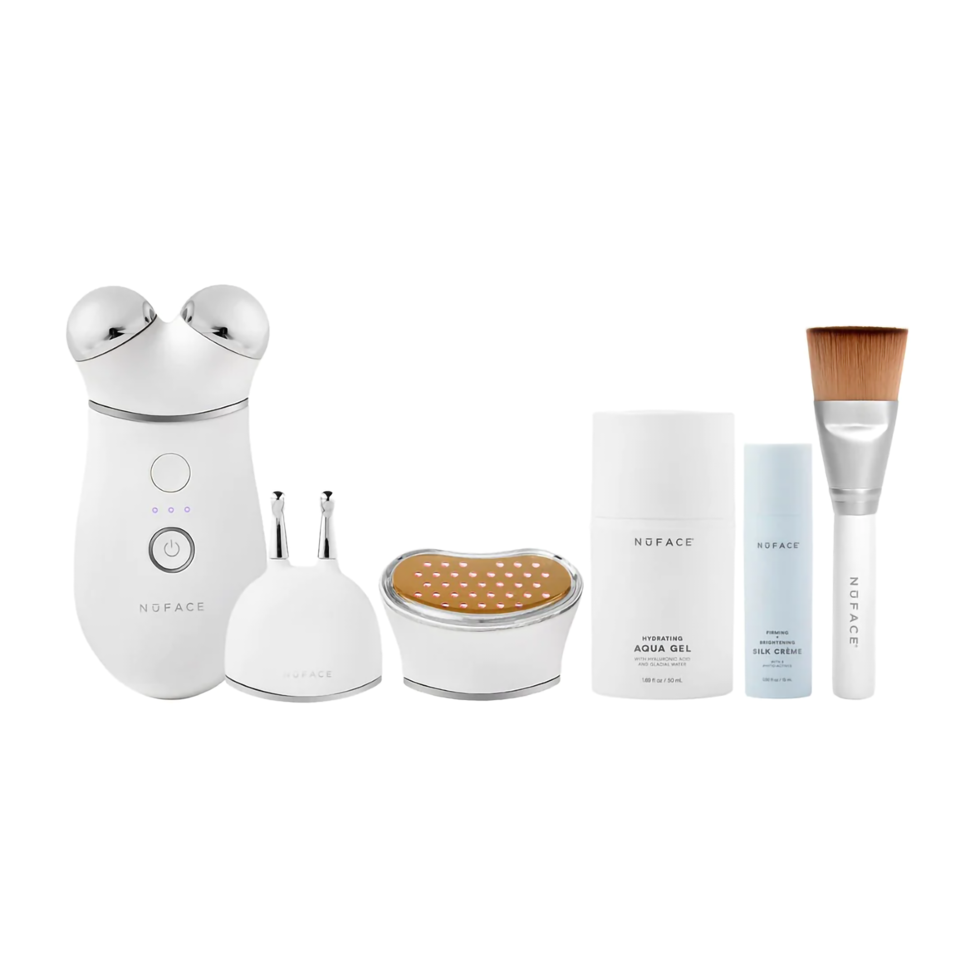 Nuface Trinity+ Complete Set - WITH Wrinkle Reducer & Effective Lip+Eye Attachments / KIT