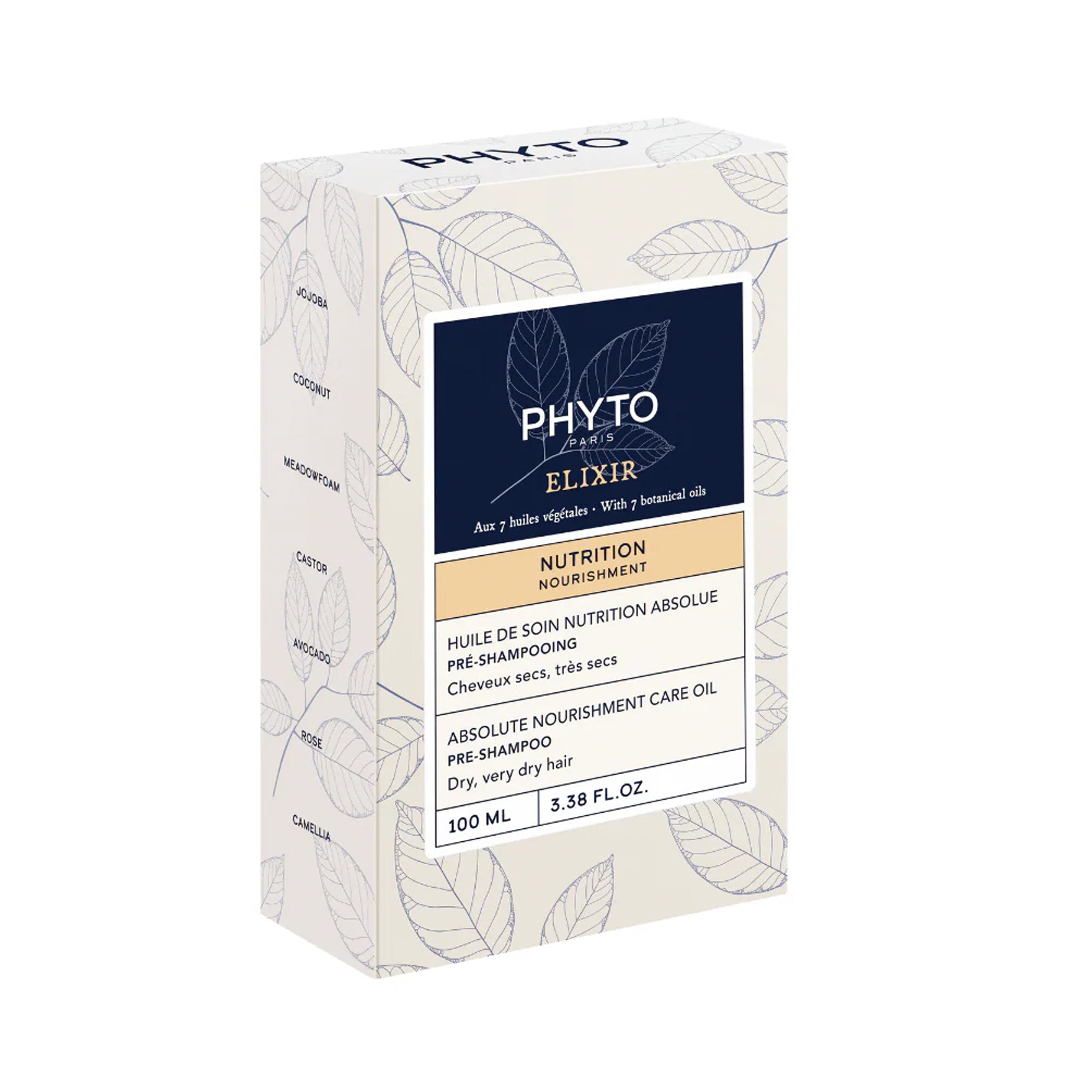 Phyto Nourishment Absolute Nourishment Care Oil Pre-Shampoo Elixir / 3.38