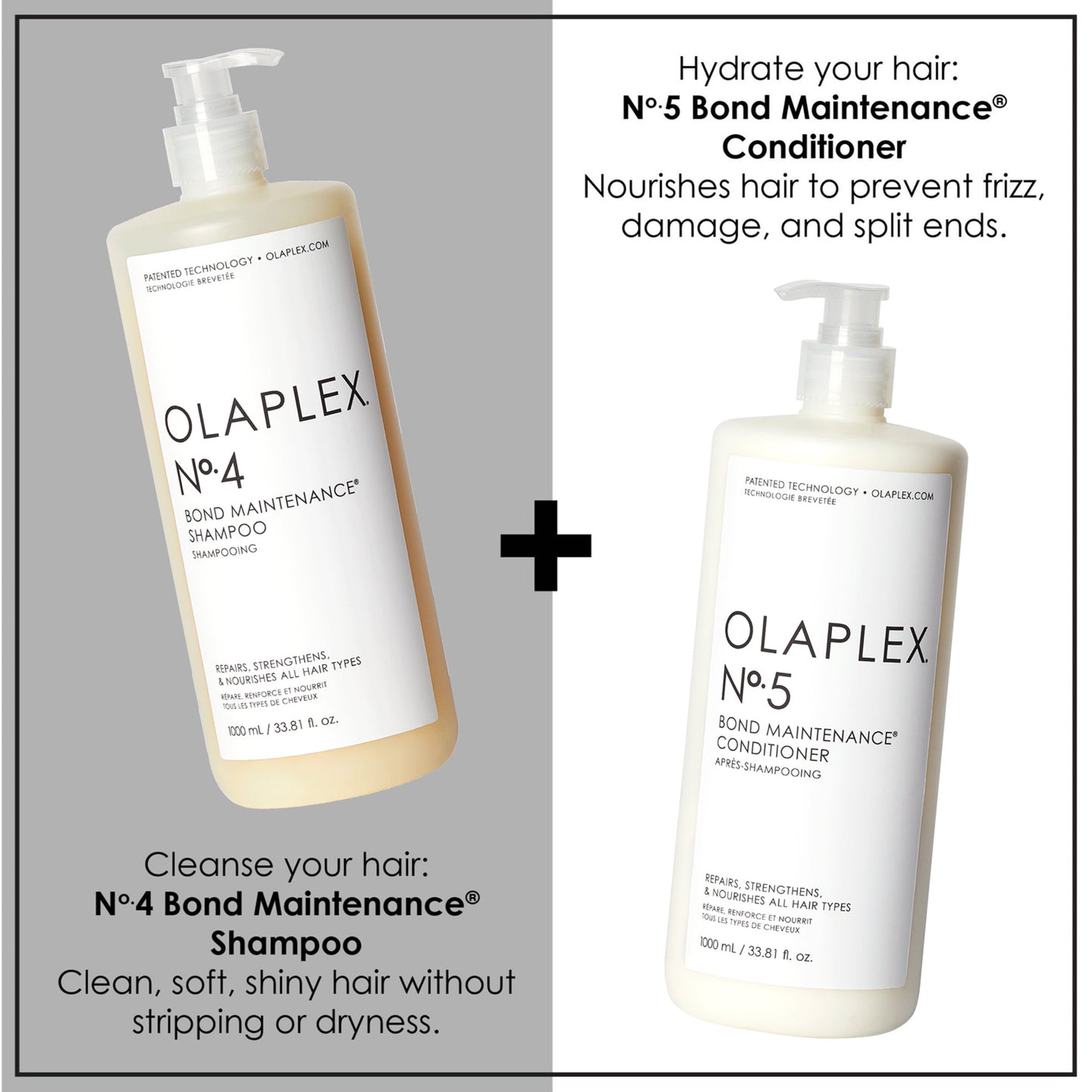 OLAPLEX No.4 Bond Maintenance Shampoo Liter / 33.8OZ