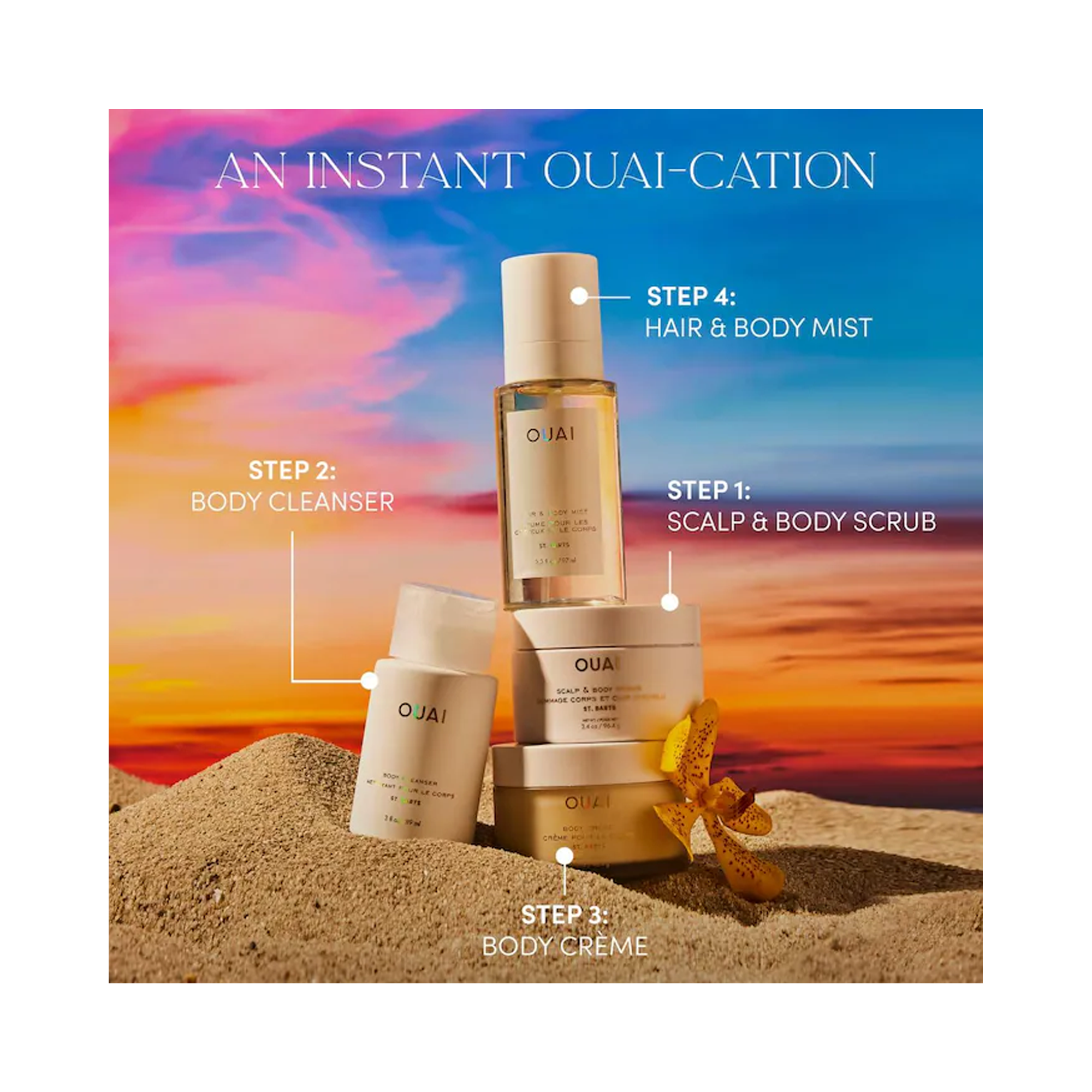 OUAI Body Cleanser St. Barts / 10OZ