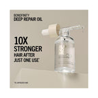 Schwarzkopf Professional BLONDME Bondfinity Deep Repair Oil 1.6 oz clear bottle with dropper, stronger hair after 1 use