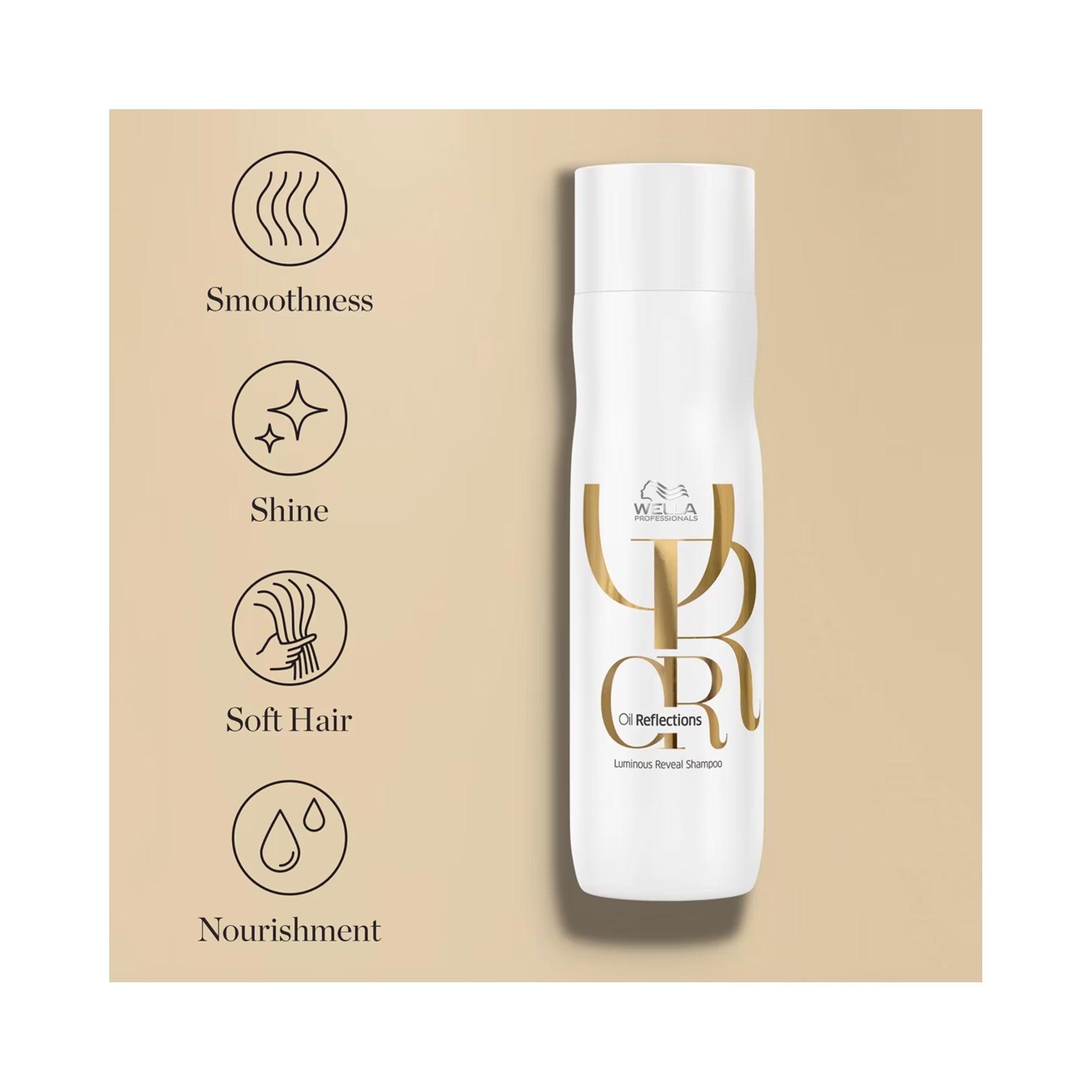 Wella Oil Reflections Luminous Reveal Shampoo / 8.4OZ