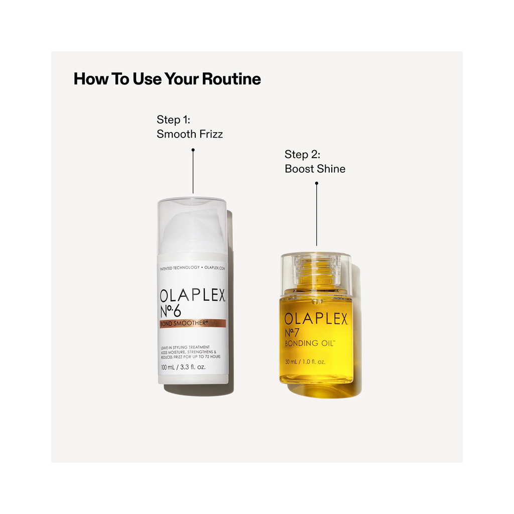 Olaplex No.6 Bond Smoother 3.3oz + No.7 Bonding Oil 1oz Duo / DUO thumbnail 6