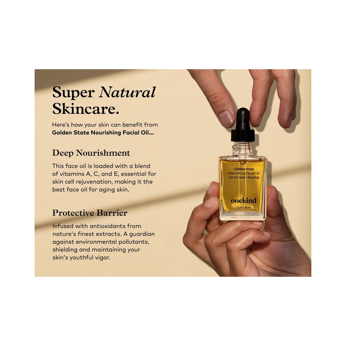 Onekind_Golden_State_Nourishing_Facial_Oil_1oz / 1OZ, image 30112147701910