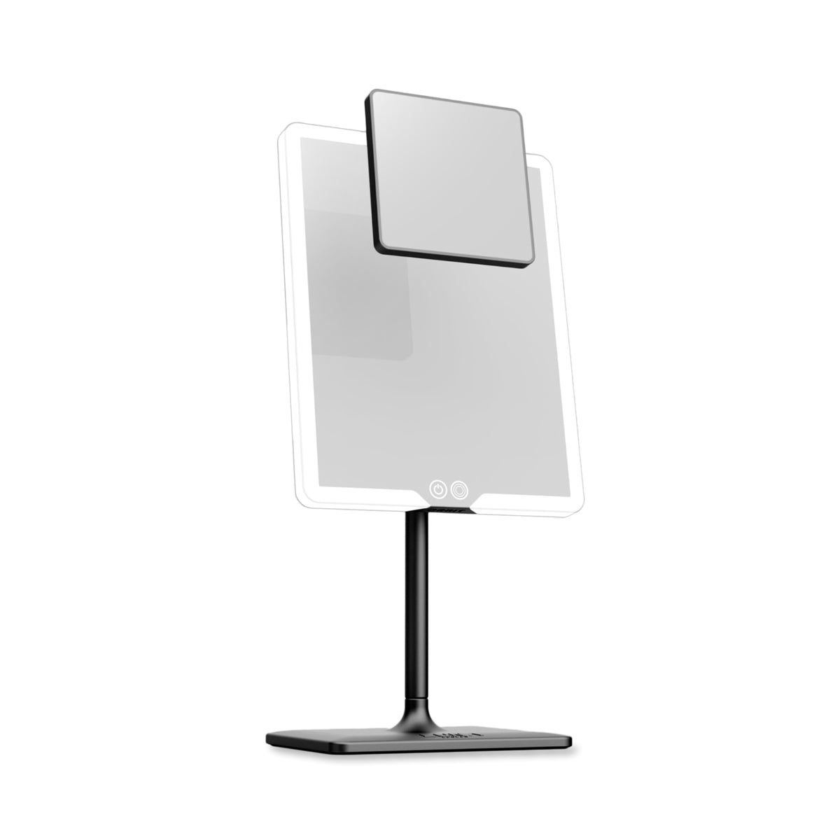 LUNA London ORBIT 7x Magnifying LED Vanity Mirror with 3 Light Modes / PHANTOM BLACK