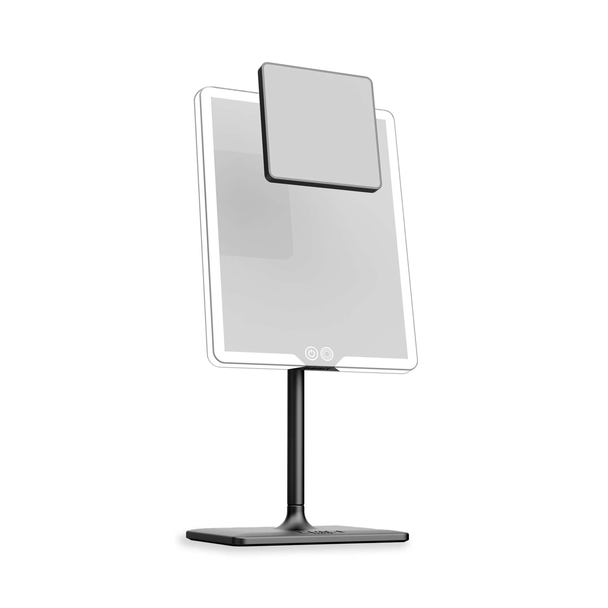 LUNA London ORBIT 7x Magnifying LED Vanity Mirror with 3 Light Modes / PHANTOM BLACK