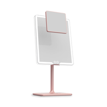 LUNA London ORBIT 7x Magnifying LED Vanity Mirror with 3 Light Modes / BLUSH ROSE