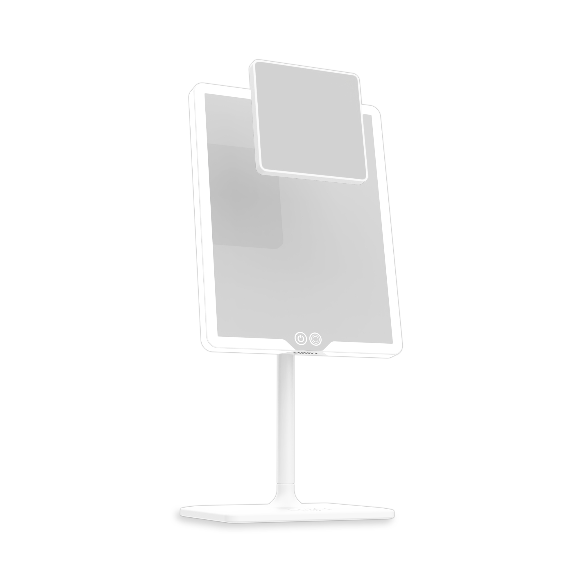 LUNA London ORBIT 7x Magnifying LED Vanity Mirror with 3 Light Modes / ALPINE WHITE