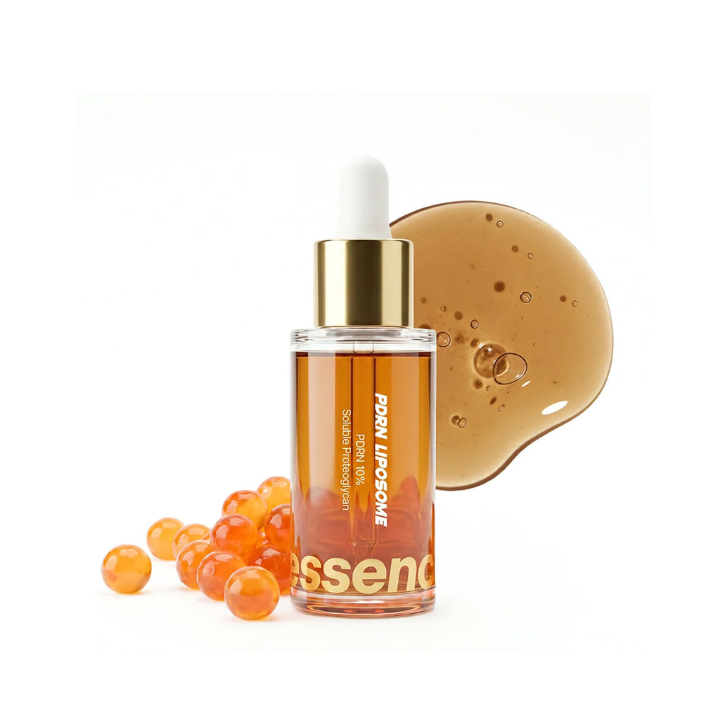 Essenciel PDRN Liposome Ampoule, 1 oz bottle with dropper and image of brown liquid thumbnail 2