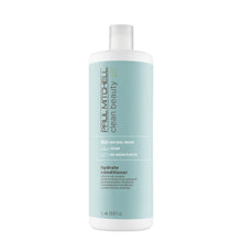 Paul Mitchell Clean Beauty Hydrate Shampoo and Conditioner Liter Duo / 33OZ