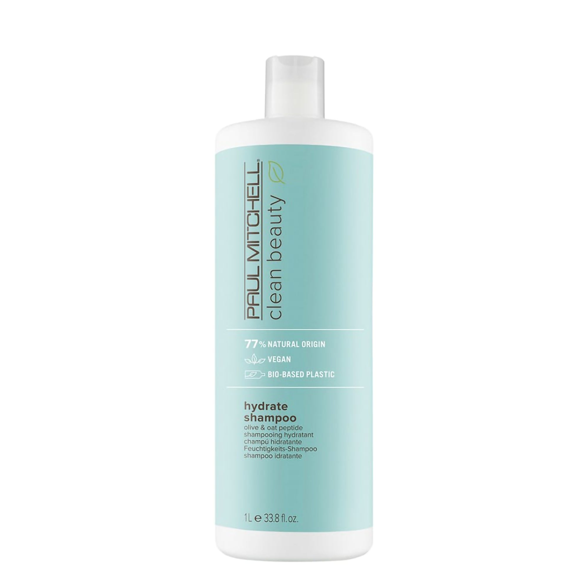 Paul Mitchell Clean Beauty Hydrate Shampoo and Conditioner Liter Duo / 33OZ