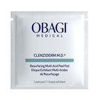 Obagi Clenziderm M.D. Resurfacing Multi-Acid Peel Pads, white packette