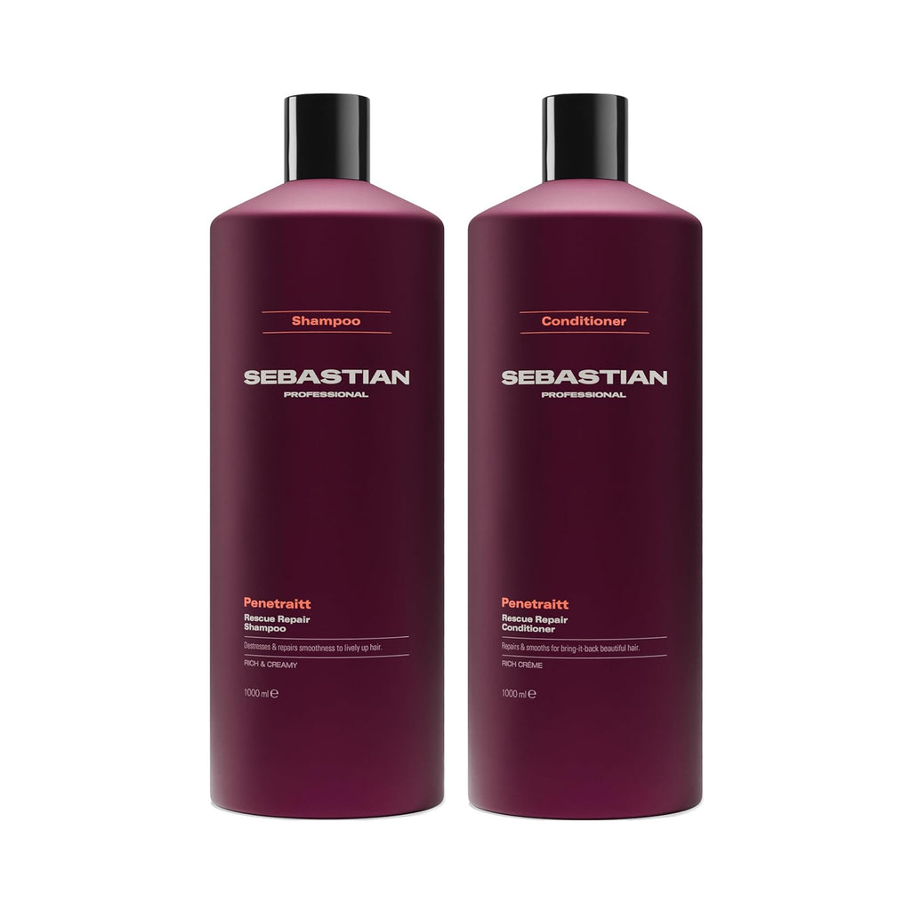 Sebastian Penetraitt Shampoo & Conditioner Liter Duo ($86 Value) / 33.8OZ