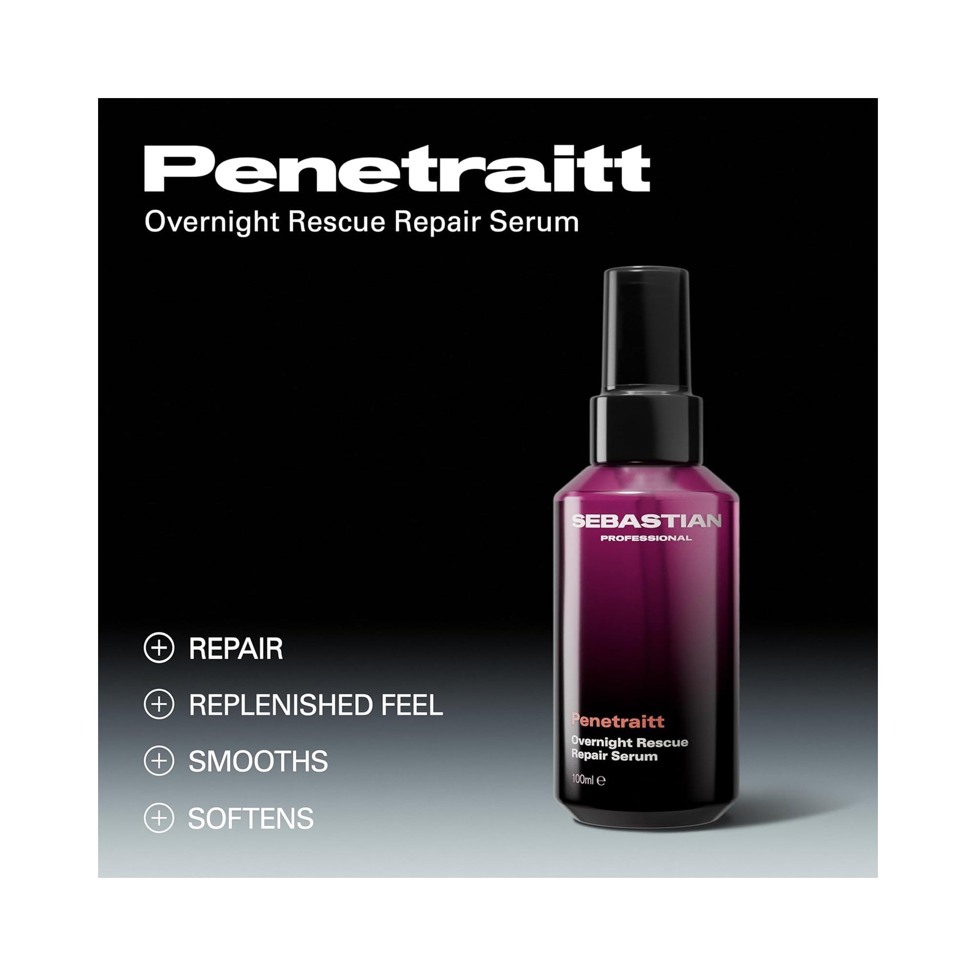 Sebastian Penetraitt Overnight Rescue Repair Serum / 3.3OZ