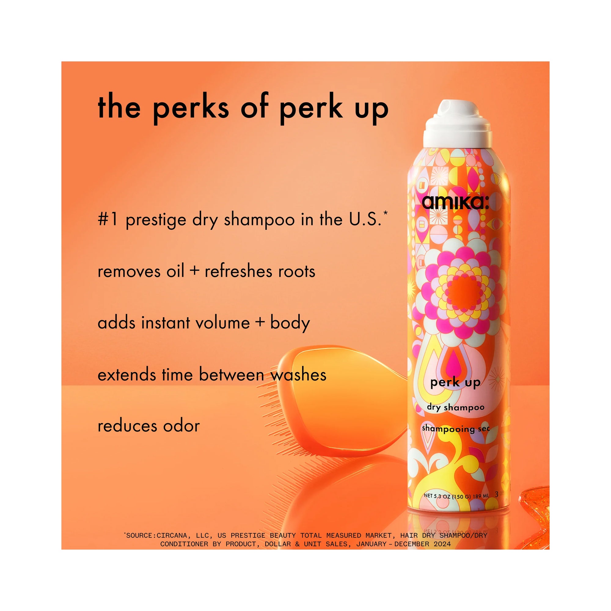Amika Perk Up Dry Shampoo / 9OZ