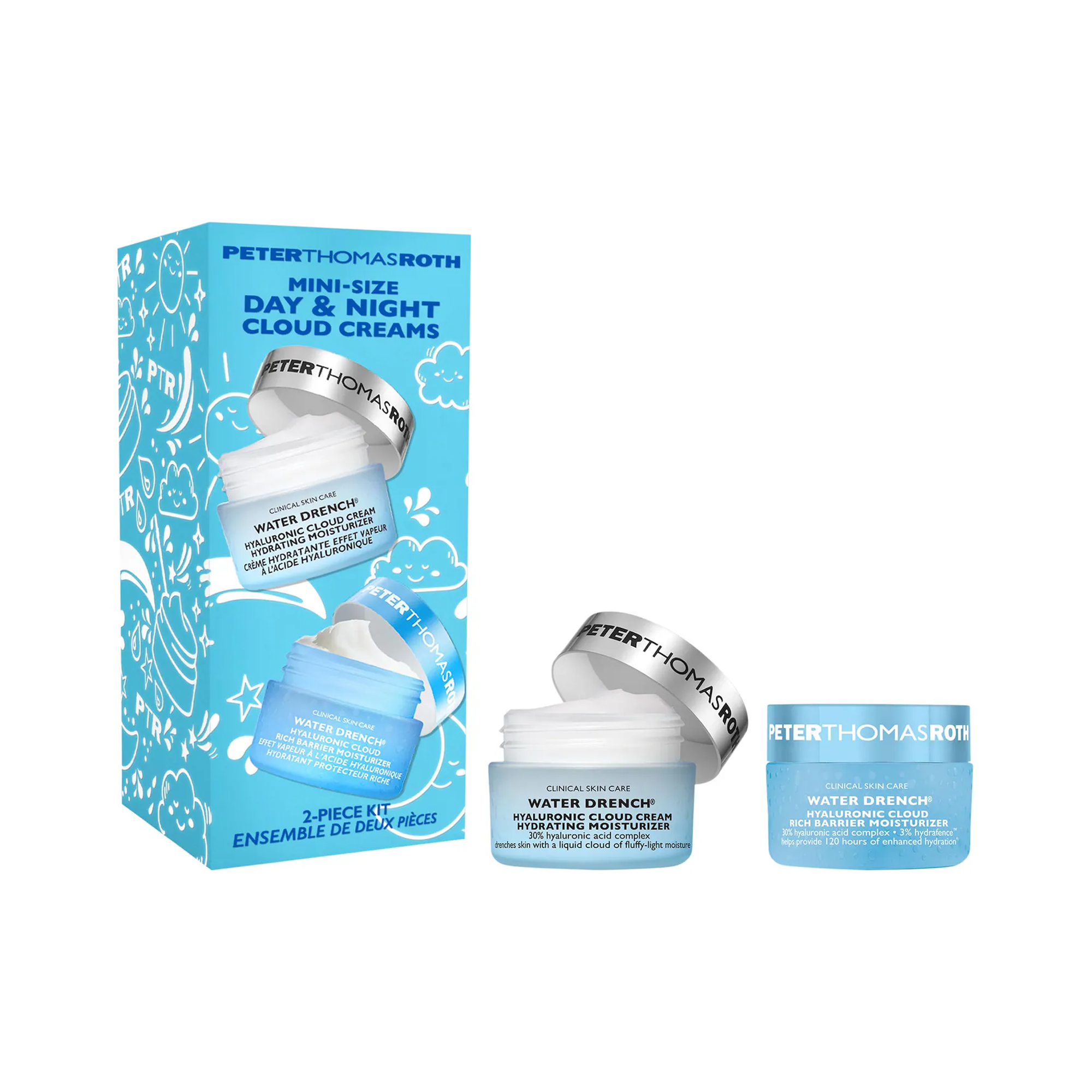 Peter Thomas Roth Mini-Size Day & Night Cloud Creams - HOL25 / 2PC