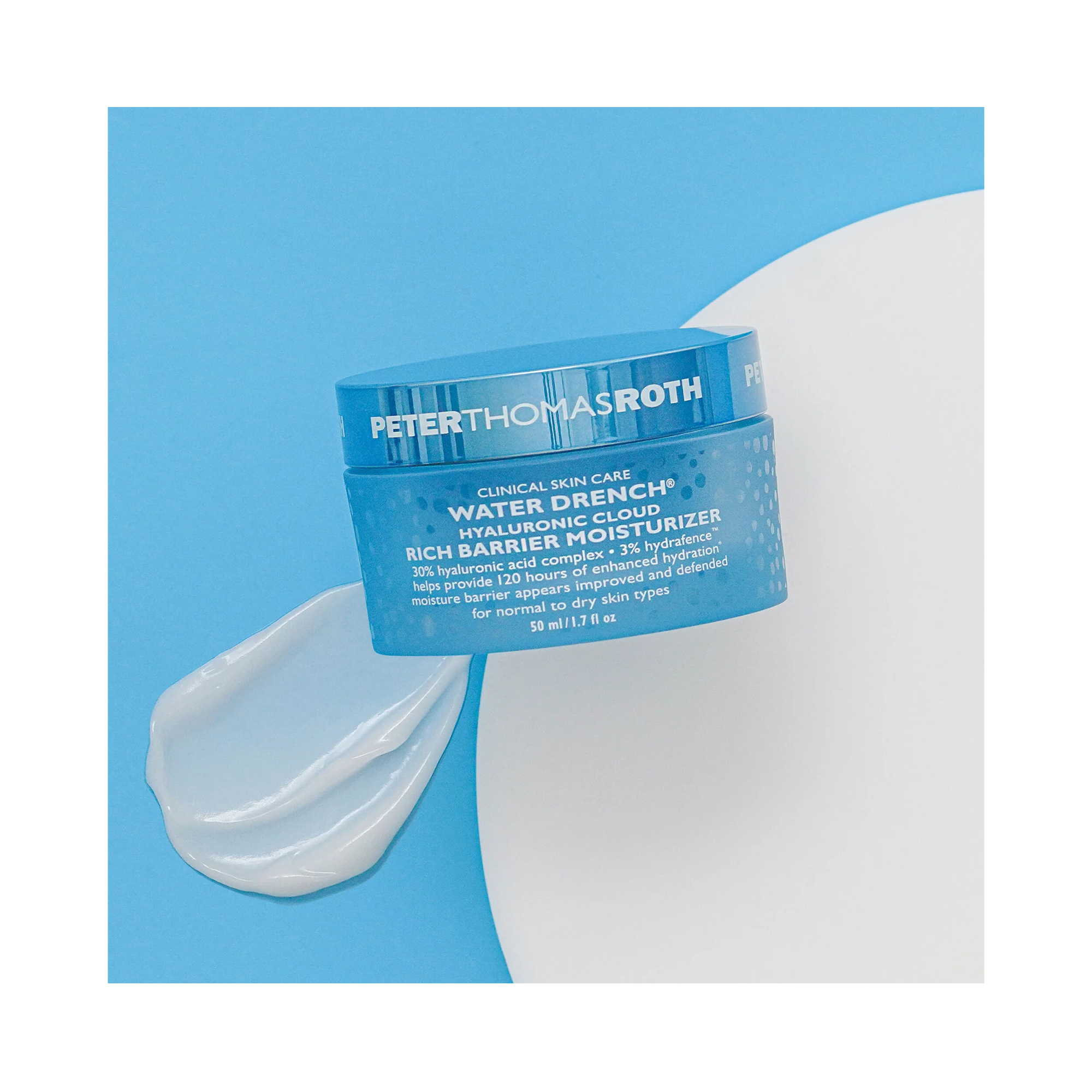 Peter Thomas Roth Water Drench Hyaluronic Cloud Rich Barrier Moisturizer 1.7OZ / 1.7OZ
