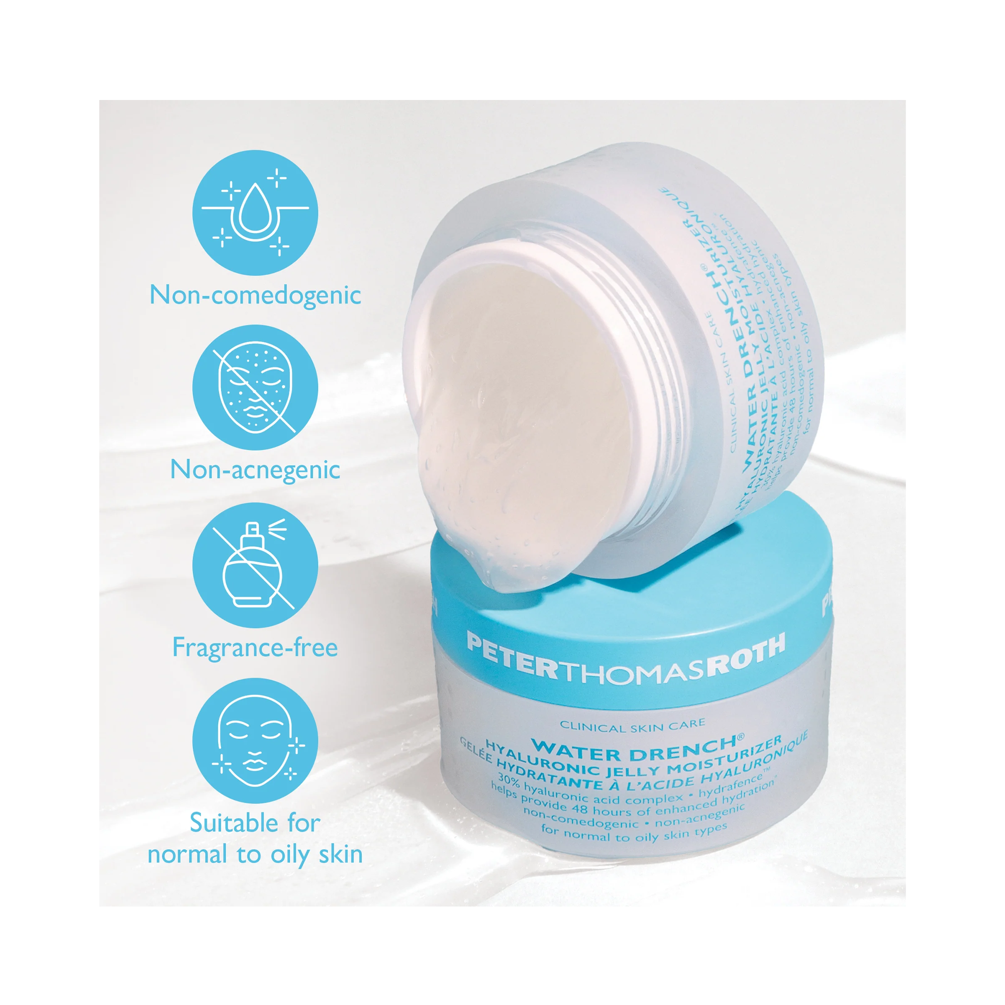 Peter Thomas Roth Water Drench Hyaluronic Jelly Moisturizer 1.7OZ / 1.7OZ