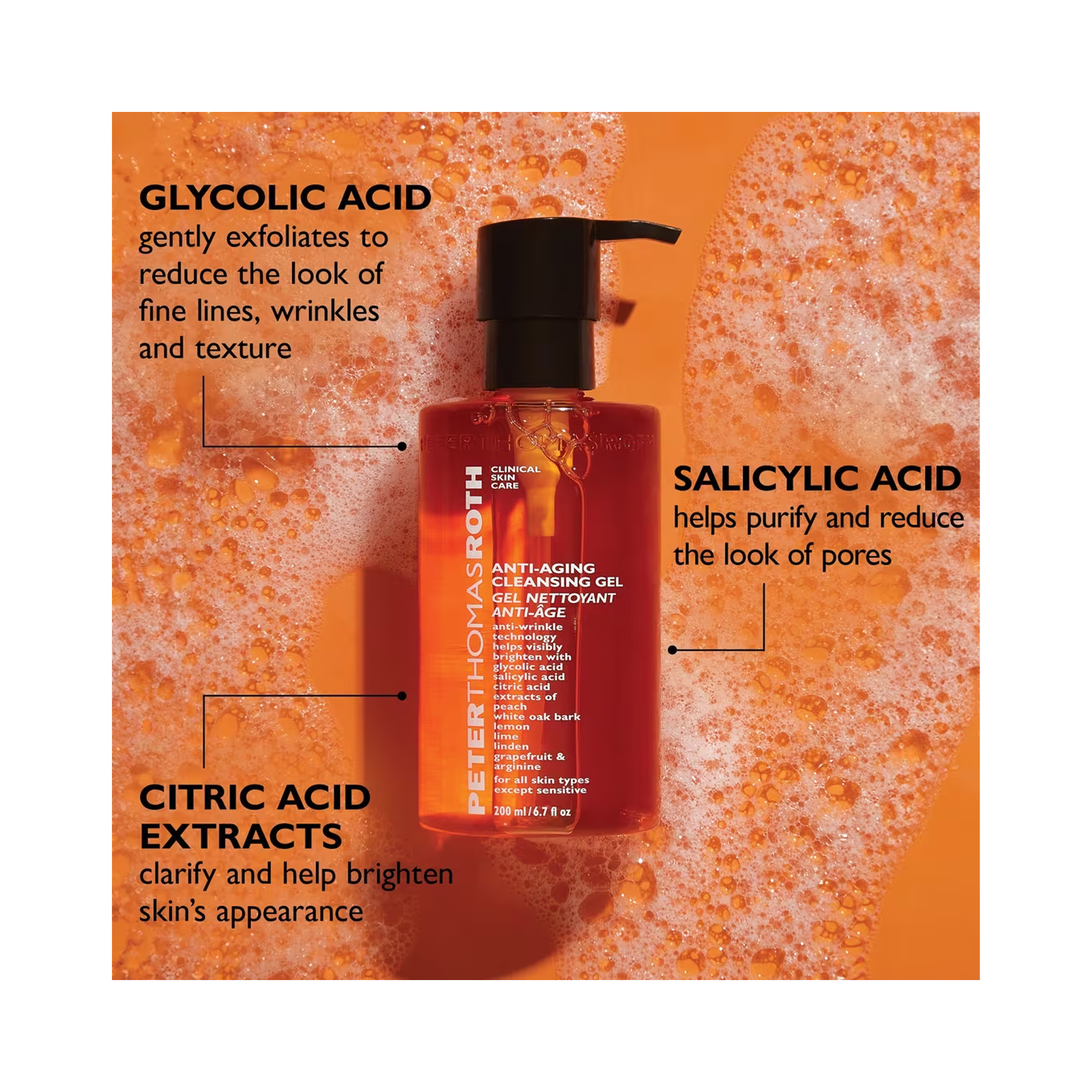 Peter Thomas Roth Anti Aging Cleansing Gel 6.7OZ / 6.7OZ