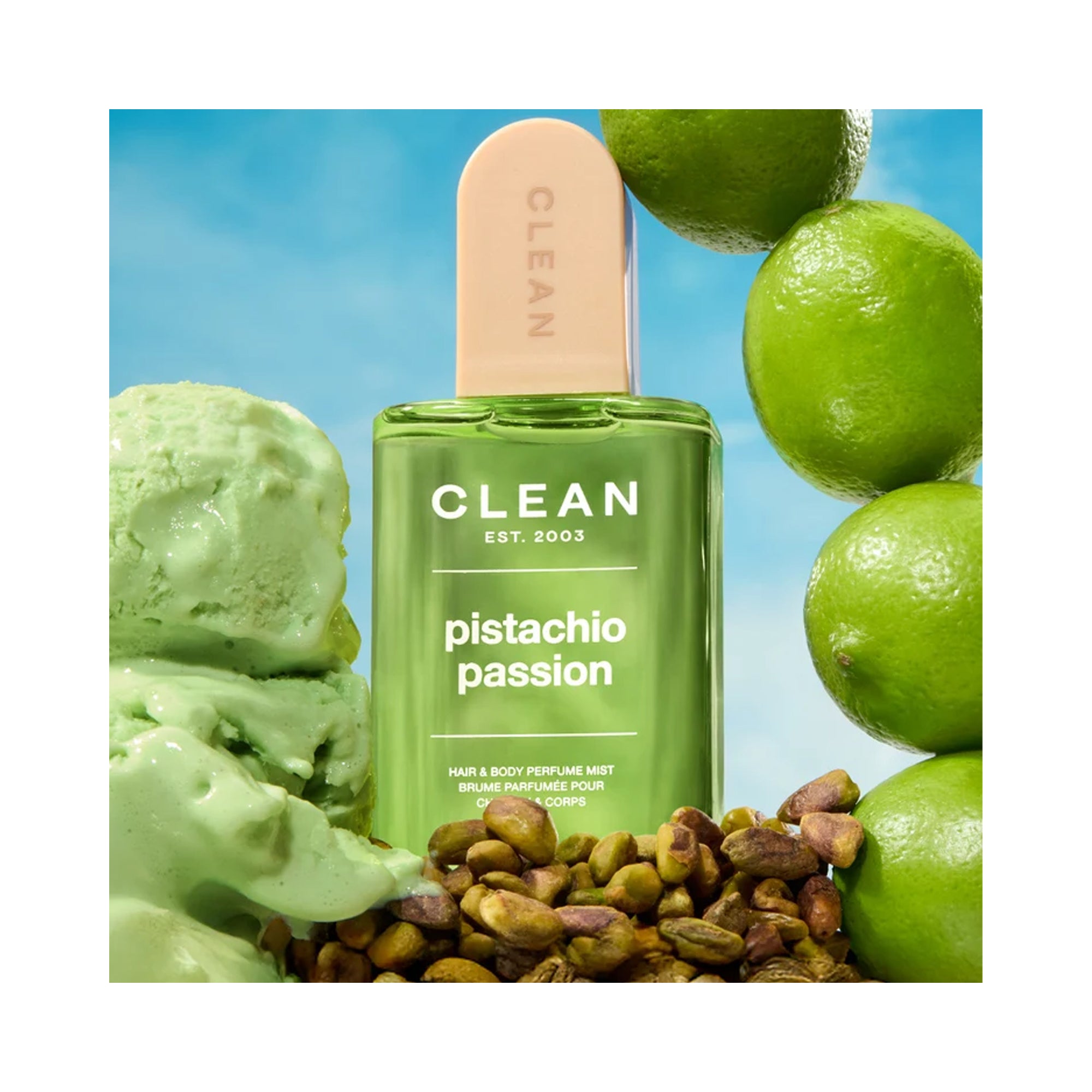 CLEAN Pistachio Passion Hair & Body Perfume Mist / 8OZ