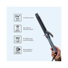 BabylissPRO PrecisionGrip 1¼ Curling Iron - Item No. BNTSC125 / 1.25 Inch