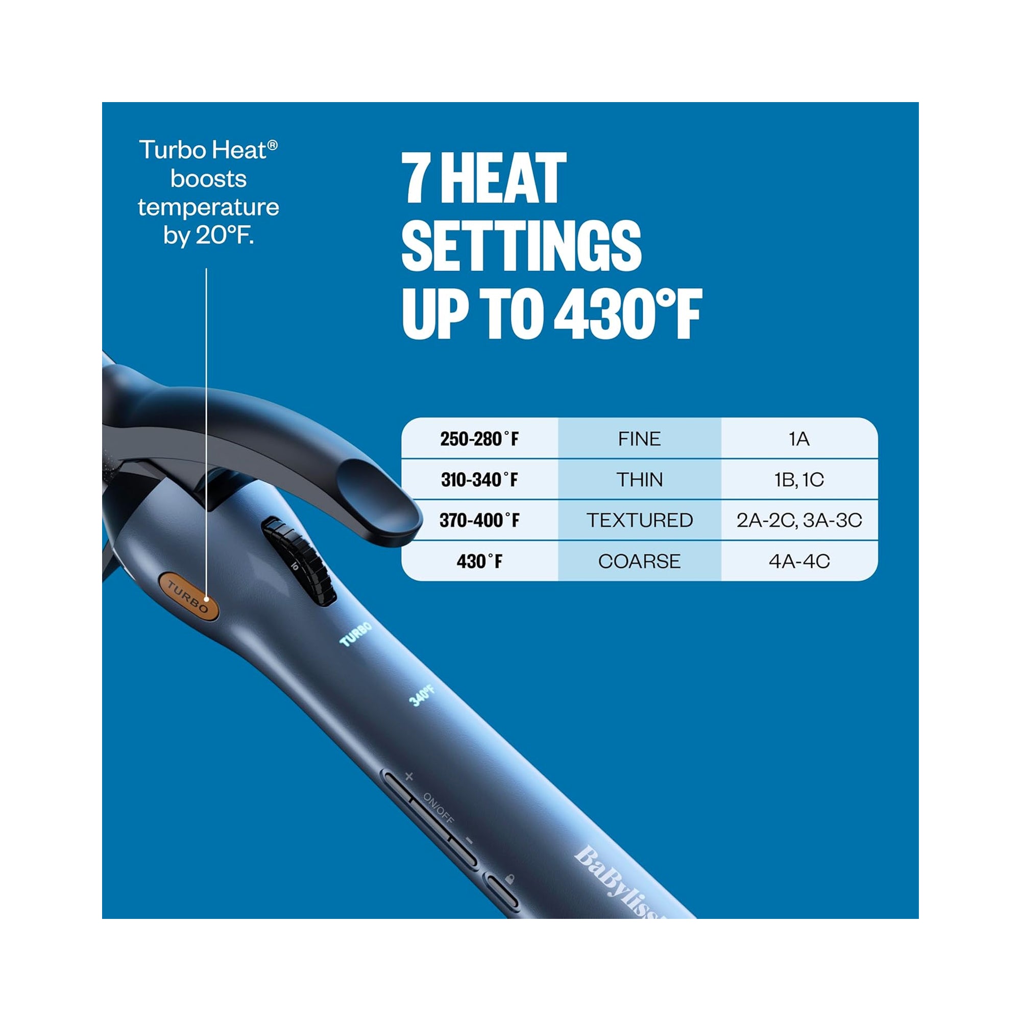 BabylissPro PrecisionGrip 1 Curling Iron - Item No. BNTSC100 / 1 Inch