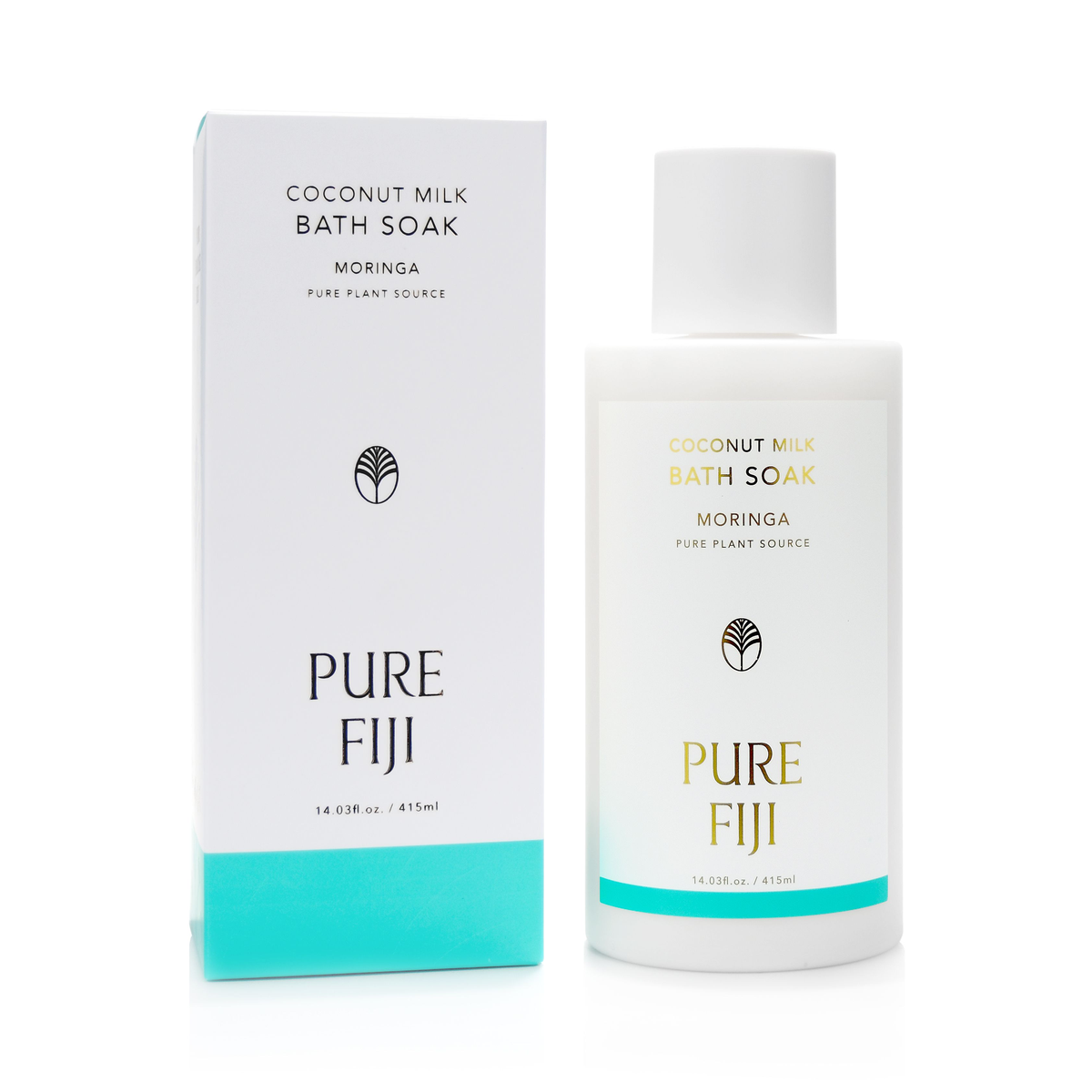 Pure Fiji Coconut Milk Bath Soak / Moringa, image 29507707142294